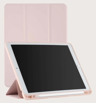 Coque à Trois Volets à Fente pour Stylo iPad Pro 13 2024 avec Blister